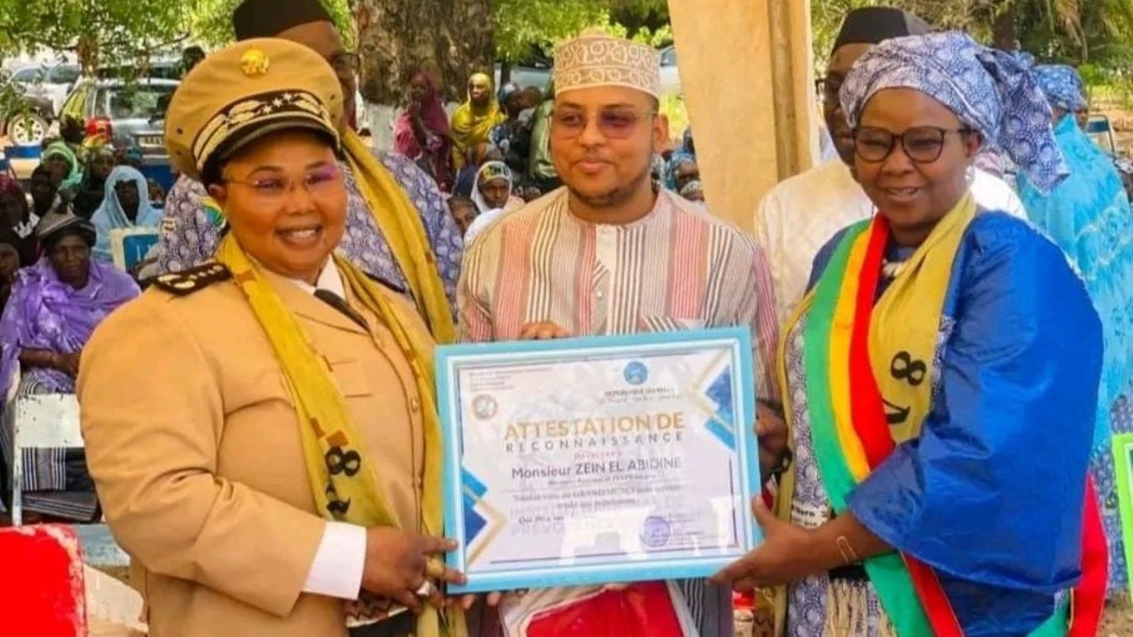 INPS-Sikasso : Zein El Abidine honoré par la Gouverneure