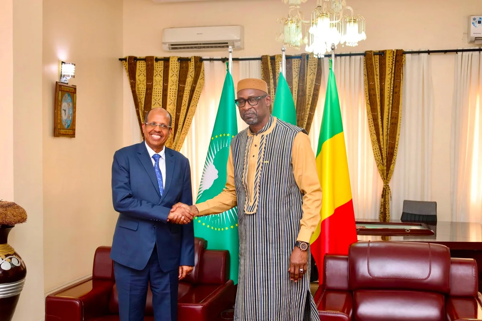 Coopération régionale : le Mali et l’Union africaine réaffirment leur volonté de renforcer le dialogue stratégique